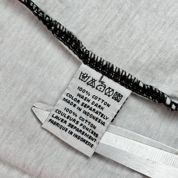 NWOT Religion Printed  Top Sz.L Long Sleeve Scull Star Punk Rock Grunge Biker - Picture 10 of 11